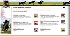 Desktop Screenshot of equinoxntlsuppl.com